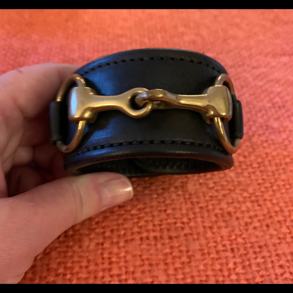 Equestrian cuff bracelet
